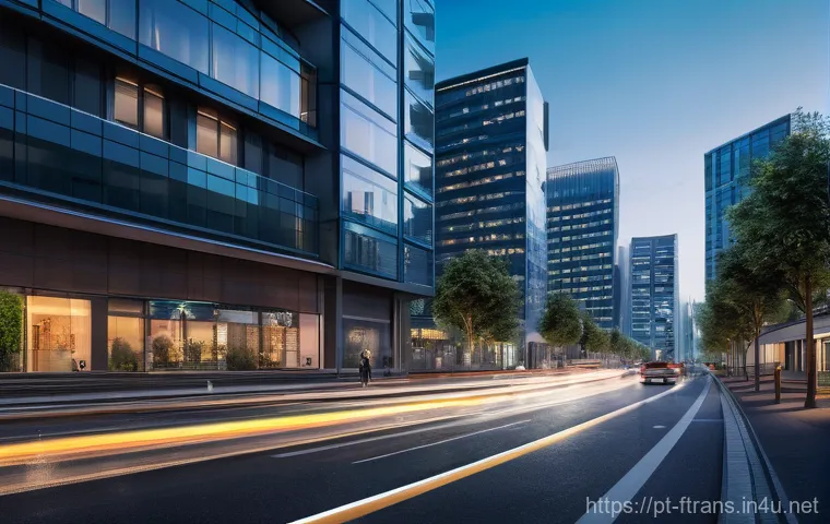 스마트 시티 교통 관리 - **Prompt 1: "A vibrant, high-angle view of a futuristic city intersection during a bright day. The s... 스마트 시티 교통 관리 - **Prompt 1: "A vibrant, high-angle view of a futuristic city intersection during a bright day. The s...